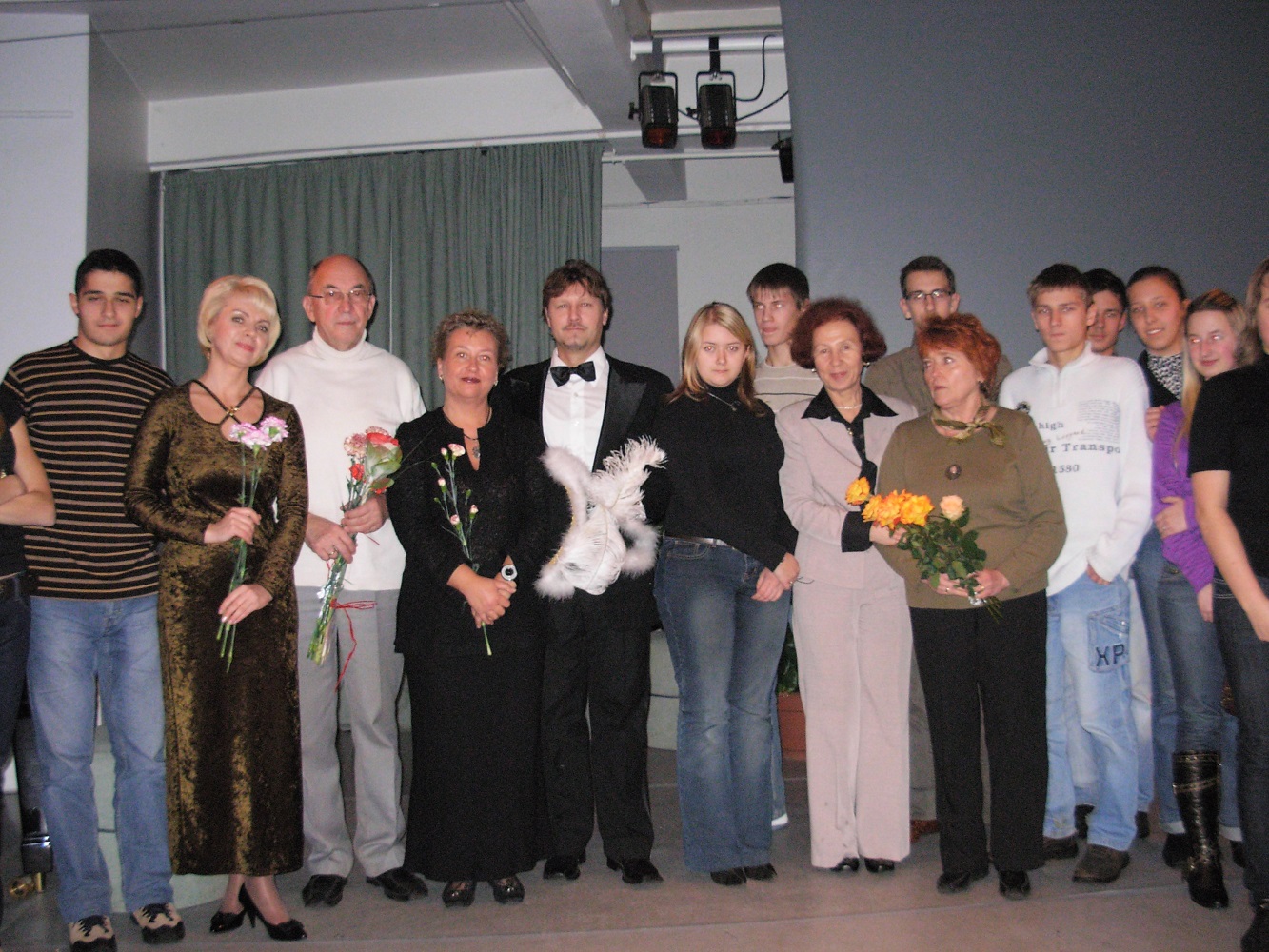 Мастер-класс главного режиссера театра Эстония Арне Микка, в Зимнем саду театра Эстония, 2009